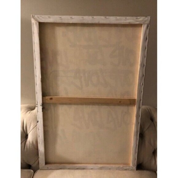 RARE ORA  ARTIST GRAFFITI ART CHANEL N°5 COLLECTION 36" X 24" ORIGINAL PAINTING - Picture 2 of 9